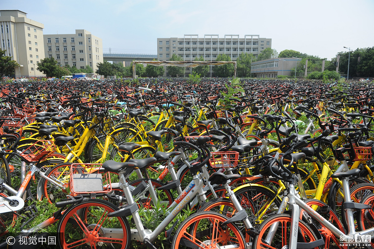 合肥暫扣共享單車(chē)